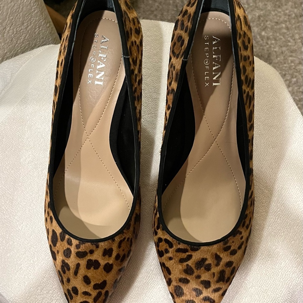 NEW! Alfani Animal Print Heels